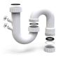 50mm S Trap PVC With Nipple thumbnail