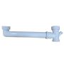 50mm X 600mm Double Bowl Connector PVC With Nipple  thumbnail