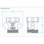 50mm X 60mm Overflow Nipple Trap Extension Pvc 15252 thumbnail