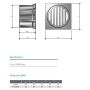 80mm Shower Floor Grate Chrome Square Drop In Suit Leak Control FLG12 thumbnail