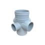80mm X 50-40-40-40 Riser Junction M&F 4 Way Dwv  thumbnail