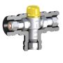 AVG 15mm 1/2" Standard Tempering Valve Yellow Cap Copper Olive TVA15C thumbnail
