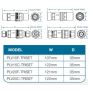15mm Triset Pressure Limiting Valve 1/2" Female BSP AVG PLV15F thumbnail