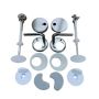 Caroma Caravelle Care Toilet Seat Hinge Set 254107 thumbnail
