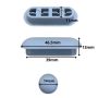Caroma Cube Metro Opal Newport Pedigree Toilet Seat Buffer Set 300110   thumbnail