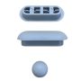 Caroma Cube Metro Opal Newport Pedigree Toilet Seat Buffer Set 300110   thumbnail
