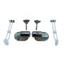 Caroma Pedigree 2 Soft Close Toilet Seat Hinge Set 300121 thumbnail