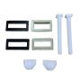 Caroma Profile Plastic Toilet Seat Hinge Set 300123 thumbnail