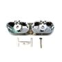 Caroma 2000 Series Elongated Toilet Cistern Button Chrome 405167C  thumbnail