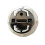 Caroma Care Round Cistern Button Dual Flush Chrome 687073C   thumbnail