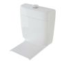 Caroma Cosmo II Care Dual Flush Connector Toilet Cistern & Seat 4.5/3 Litre 235019W thumbnail