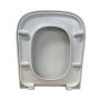 Caroma Cube Toilet Seat White Soft Close Blind Fix Hinge 300024W  thumbnail