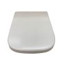 Caroma Cube Toilet Seat White Soft Close Blind Fix Hinge 300024W  thumbnail