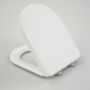 Caroma Invogue Urbane II Soft Close Toilet Seat White Quick Release Blind Hinge 300065W thumbnail