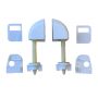 Caroma Junior Toilet Seat Hinge Set White 301284W  thumbnail
