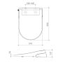 Caroma Livewell Electronic Bidet Toilet Seat White 300070W thumbnail
