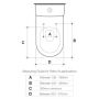 Caroma Livewell Electronic Bidet Toilet Seat White 300070W thumbnail