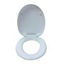 Caroma Pedigree 2 Toilet Seat Standard Hinge White 320020W  thumbnail