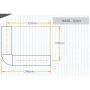 Cistern Flush Pipe Low Level 50mm X 170mm X 220mm Plastec 14836 thumbnail