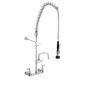 Clean A Jet Exposed Wall Mount Pre Rinse Tap 6" Pot Filler & Spray 3Monkeez T-3M53449 thumbnail