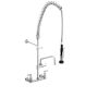 Clean A Jet Exposed Wall Mount Pre Rinse Tap 12" Pot Filler & Spray 3Monkeez T-3M53473 thumbnail