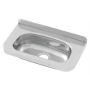 Compact Wall Hand Basin 400mm X 215mm Stainless Steel HBC  thumbnail