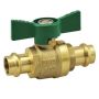 20mm Copper Press Water Ball Valve Butterfly Handle Watermark 3/4" WBWP20LF thumbnail