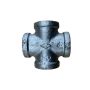 15mm 1/2" Cross Galvanised Mal thumbnail