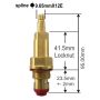 Easytap TZ2013 1/4 Turn Irwell 88-98 Wall Spindles Ceramic Clockwise Close 12 Teeth Brass (Pair) thumbnail
