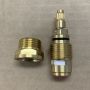Easytap TZ2019 1/4 Turn Irwell Colonial Basin Spindles Ceramic Clockwise Close 12 Teeth Brass (Pair) thumbnail