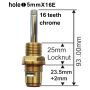 Easytap TZ2039 1/4 Turn Bastow Basin Spindles Ceramic Clockwise Close 16 Teeth (Pair) thumbnail