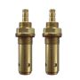 Easytap TZ2044CON 1/4 Turn Donson Basin Spindles Lever Contra Deep Seat 16 Teeth Brass thumbnail