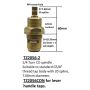 Easytap TZ2056-2 1/4 Turn Tap Spindles Ceramic 60mm Clockwise Close 20 Teeth (Pair) thumbnail