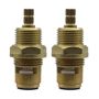 Easytap TZ2056-2 1/4 Turn Tap Spindles 60mm Clockwise Close 20 Teeth thumbnail