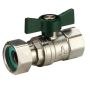 20mm Female Swivel Nut Ball Valve Butterfly Handle Watermark 3/4" BSP H20FW thumbnail