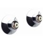 Flanges & Springs Wall Type Abs Chrome  thumbnail