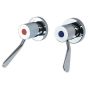 Gentec Cleanline 100mm Lever Wall Recess Top Assembly (Pair) CL10025PR thumbnail
