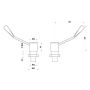 Gentec Cleanline 150mm Lever Basin Top Assembly (Pair) CL15030PR thumbnail