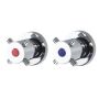 Gentec Cleanline Capstan Wall Recess Top Assembly (Pair) CAP0025PR thumbnail