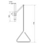 Gentec Ecosafe Ceiling Mount Drench Shower Stainless Steel ECO2010EXP thumbnail