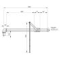 Gentec Ecosafe Horizontal Or Vertical Mounted Drench Shower Stainless Steel ECO2000EXP thumbnail