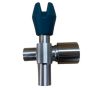 Gentec GPURE Drinking Bubbler Time Flow Upright Protective Guard Stainless Steel GPT8050UR  thumbnail