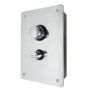 Gentec Time Flow Hot Cold Concealed Shower Mixer With Stainless In Wall Box TFT1016KIT thumbnail