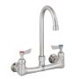Guardian Exposed Dual Wall Mount Tap Set With 12" Gooseneck Spout Stainless T-3MEWG12 thumbnail
