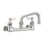 Guardian Exposed Dual Wall Mount Tap Set With 12" Swivel Spout Stainless T-3MEW12 thumbnail
