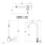 Guardian Single Wall Mount Tap With 7" Gooseneck Spout Stainless T-3MSWG07 thumbnail