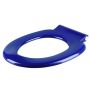 Haron Melrose Blue Toilet Seat With Locking Buffers Top & Bottom Fix Hinges TS-775604  thumbnail