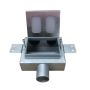 In Wall Tundish Stainless Steel With Clear Perspex Front CS-TUND  thumbnail