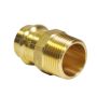 15mm 1/2" X 1/2" Male BSP Adaptor Solar High Temp Water Copper Press thumbnail