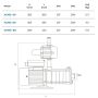 Maxijet Hyjet HCM4-60 Horizontal Multi Stage Water Pressure Pump 116 L/min thumbnail
